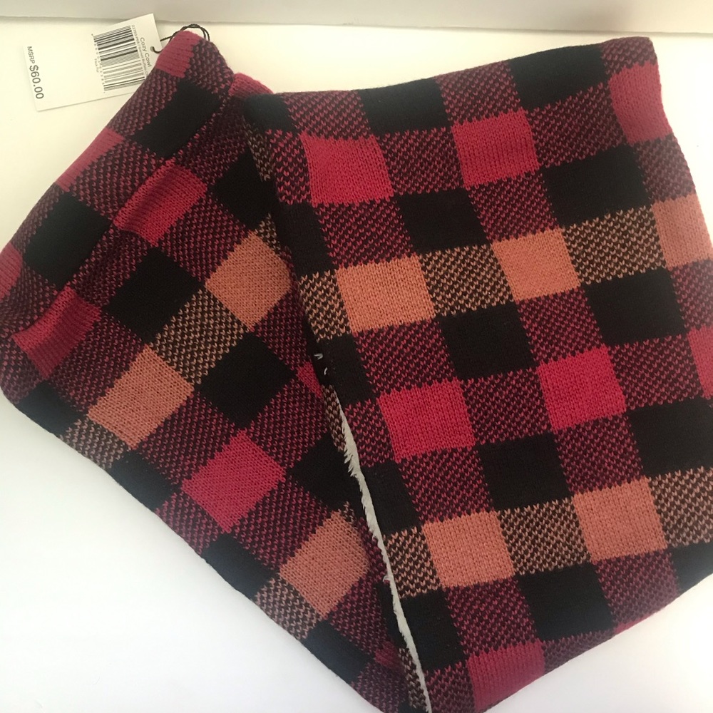 Vera Bradley Cozy Cowl Scarf Buffalo Check